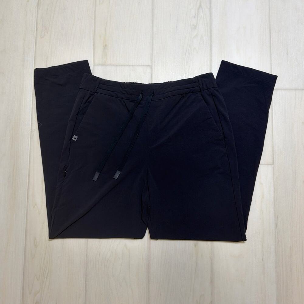 FIGS Pro Technical Scrub Trouser Pants Black Medical Uninform Size Large